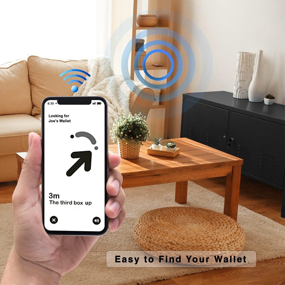 3739 Airtag Wallet | Wallet Airtag Holder | Rfid Blocking Wallet View 4